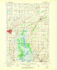 Waupun Wisconsin Historical topographic map, 1:62500 scale, 15 X 15 Minute, Year 1955