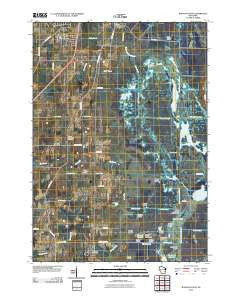 Waupun South Wisconsin Historical topographic map, 1:24000 scale, 7.5 X 7.5 Minute, Year 2010