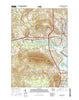 Wausau West Wisconsin Current topographic map, 1:24000 scale, 7.5 X 7.5 Minute, Year 2015