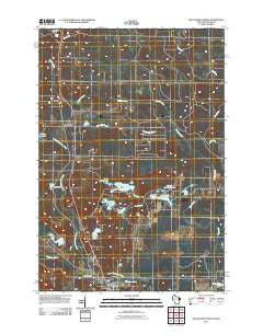Wausaukee North Wisconsin Historical topographic map, 1:24000 scale, 7.5 X 7.5 Minute, Year 2011
