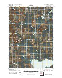 Wausaukee South Wisconsin Historical topographic map, 1:24000 scale, 7.5 X 7.5 Minute, Year 2011