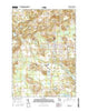 Wautoma Wisconsin Current topographic map, 1:24000 scale, 7.5 X 7.5 Minute, Year 2015