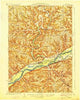 Wauzeka Wisconsin Historical topographic map, 1:62500 scale, 15 X 15 Minute, Year 1926