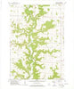 Waverly Wisconsin Historical topographic map, 1:24000 scale, 7.5 X 7.5 Minute, Year 1974