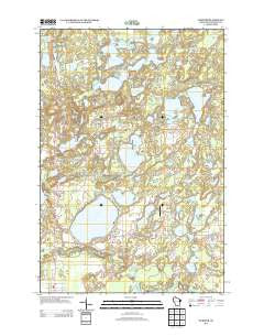 Webster Wisconsin Historical topographic map, 1:24000 scale, 7.5 X 7.5 Minute, Year 2013