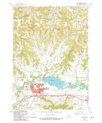 West Salem Wisconsin Historical topographic map, 1:24000 scale, 7.5 X 7.5 Minute, Year 1993