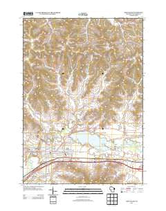 West Salem Wisconsin Historical topographic map, 1:24000 scale, 7.5 X 7.5 Minute, Year 2013