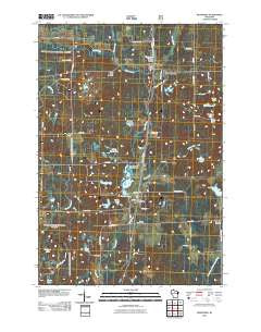 Westboro Wisconsin Historical topographic map, 1:24000 scale, 7.5 X 7.5 Minute, Year 2011