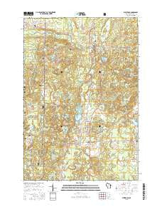 Westboro Wisconsin Current topographic map, 1:24000 scale, 7.5 X 7.5 Minute, Year 2015