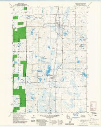 Westboro Wisconsin Historical topographic map, 1:24000 scale, 7.5 X 7.5 Minute, Year 1970