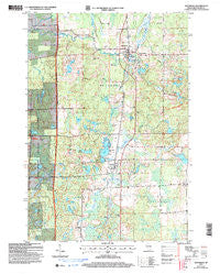 Westboro Wisconsin Historical topographic map, 1:24000 scale, 7.5 X 7.5 Minute, Year 2005