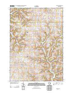 Westby Wisconsin Historical topographic map, 1:24000 scale, 7.5 X 7.5 Minute, Year 2013