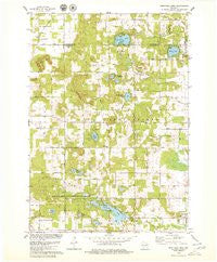 Westfield West Wisconsin Historical topographic map, 1:24000 scale, 7.5 X 7.5 Minute, Year 1979