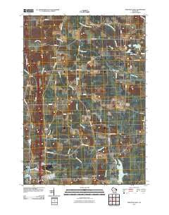 Westfield East Wisconsin Historical topographic map, 1:24000 scale, 7.5 X 7.5 Minute, Year 2010