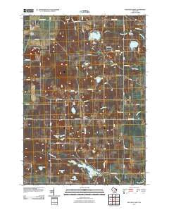 Westfield West Wisconsin Historical topographic map, 1:24000 scale, 7.5 X 7.5 Minute, Year 2010
