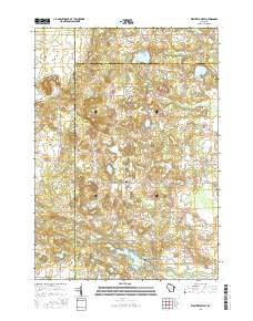 Westfield West Wisconsin Current topographic map, 1:24000 scale, 7.5 X 7.5 Minute, Year 2016