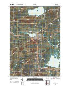 Weyauwega Wisconsin Historical topographic map, 1:24000 scale, 7.5 X 7.5 Minute, Year 2010