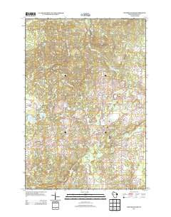 Weyerhaeuser Wisconsin Historical topographic map, 1:24000 scale, 7.5 X 7.5 Minute, Year 2013