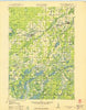 Weyerhauser Wisconsin Historical topographic map, 1:48000 scale, 15 X 15 Minute, Year 1950