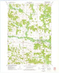 Wheeler Wisconsin Historical topographic map, 1:24000 scale, 7.5 X 7.5 Minute, Year 1975