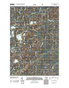 Wheeler Lake Wisconsin Historical topographic map, 1:24000 scale, 7.5 X 7.5 Minute, Year 2011