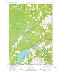 White Potato Lake Wisconsin Historical topographic map, 1:24000 scale, 7.5 X 7.5 Minute, Year 1973