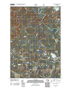 White Lake Wisconsin Historical topographic map, 1:24000 scale, 7.5 X 7.5 Minute, Year 2011