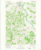 Whitehall Wisconsin Historical topographic map, 1:24000 scale, 7.5 X 7.5 Minute, Year 1973