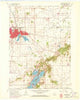 Whitewater Wisconsin Historical topographic map, 1:24000 scale, 7.5 X 7.5 Minute, Year 1960
