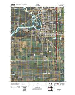 Whiting Wisconsin Historical topographic map, 1:24000 scale, 7.5 X 7.5 Minute, Year 2010