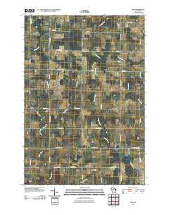 Wien Wisconsin Historical topographic map, 1:24000 scale, 7.5 X 7.5 Minute, Year 2010