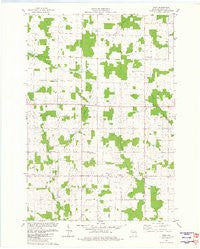 Wien Wisconsin Historical topographic map, 1:24000 scale, 7.5 X 7.5 Minute, Year 1982