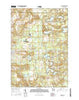 Wild Rose Wisconsin Current topographic map, 1:24000 scale, 7.5 X 7.5 Minute, Year 2015