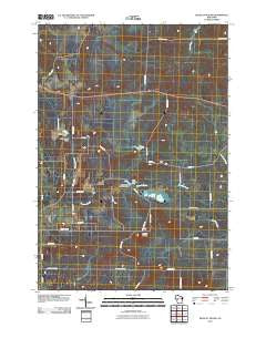 Wildcat Mound Wisconsin Historical topographic map, 1:24000 scale, 7.5 X 7.5 Minute, Year 2010