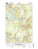 Wilson Lake Wisconsin Current topographic map, 1:24000 scale, 7.5 X 7.5 Minute, Year 2015
