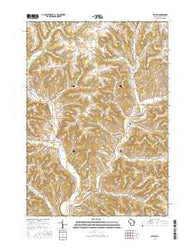 Wilton Wisconsin Current topographic map, 1:24000 scale, 7.5 X 7.5 Minute, Year 2016