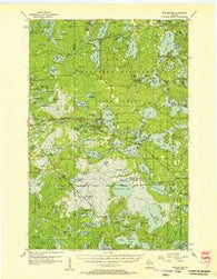 Winchester Wisconsin Historical topographic map, 1:62500 scale, 15 X 15 Minute, Year 1955