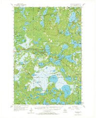 Winchester Wisconsin Historical topographic map, 1:62500 scale, 15 X 15 Minute, Year 1955