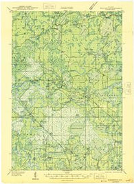 Winchester Wisconsin Historical topographic map, 1:48000 scale, 15 X 15 Minute, Year 1946