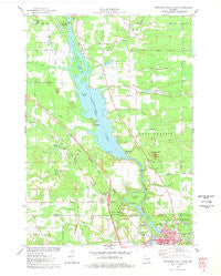 Wisconsin Dells North Wisconsin Historical topographic map, 1:24000 scale, 7.5 X 7.5 Minute, Year 1975
