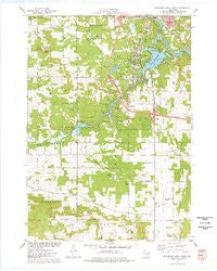 Wisconsin Dells South Wisconsin Historical topographic map, 1:24000 scale, 7.5 X 7.5 Minute, Year 1975