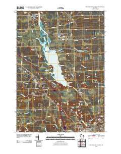 Wisconsin Dells North Wisconsin Historical topographic map, 1:24000 scale, 7.5 X 7.5 Minute, Year 2010