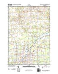 Wisconsin Rapids North Wisconsin Historical topographic map, 1:24000 scale, 7.5 X 7.5 Minute, Year 2013