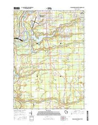 Wisconsin Rapids South Wisconsin Current topographic map, 1:24000 scale, 7.5 X 7.5 Minute, Year 2015