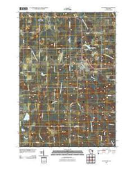 Wittenberg Wisconsin Historical topographic map, 1:24000 scale, 7.5 X 7.5 Minute, Year 2010