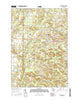 Wittenberg Wisconsin Current topographic map, 1:24000 scale, 7.5 X 7.5 Minute, Year 2015