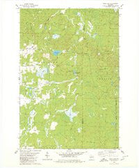 Wood Lake Wisconsin Historical topographic map, 1:24000 scale, 7.5 X 7.5 Minute, Year 1979