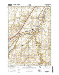 Wrightstown Wisconsin Current topographic map, 1:24000 scale, 7.5 X 7.5 Minute, Year 2016