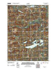 Wyocena Wisconsin Historical topographic map, 1:24000 scale, 7.5 X 7.5 Minute, Year 2010