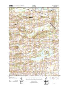 Wyocena Wisconsin Historical topographic map, 1:24000 scale, 7.5 X 7.5 Minute, Year 2013